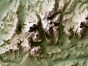 OS Terrain 5 DTM - sample image